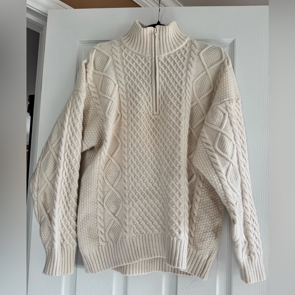 Sunday Best Boreal quarter zip sweater